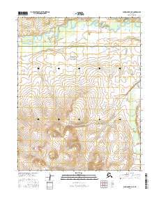 Shungnak B-4 NE topographic map thumbnail