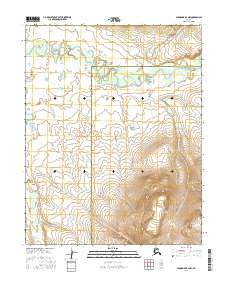 Shungnak B-4 NW topographic map thumbnail