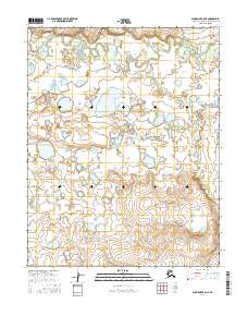 Shungnak B-5 NE topographic map thumbnail