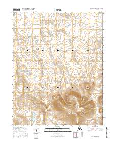 Shungnak B-5 SE topographic map thumbnail