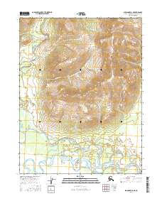 Shungnak D-2 NE topographic map thumbnail
