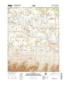 Shungnak D-2 SE topographic map thumbnail