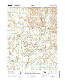 Shungnak D-3 NW topographic map thumbnail