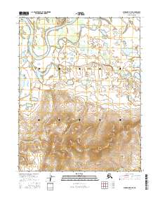 Shungnak D-3 SE topographic map thumbnail