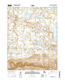 Shungnak D-3 SW topographic map thumbnail