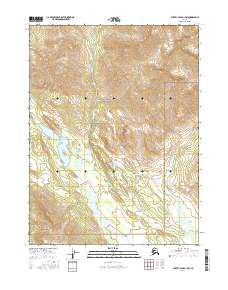 Survey Pass B-1 SW topographic map thumbnail