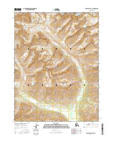 Survey Pass B-3 SE topographic map thumbnail