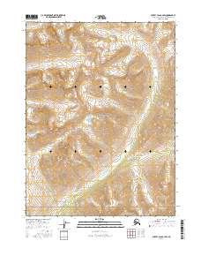 Survey Pass B-4 SW topographic map thumbnail