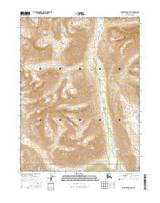 Survey Pass B-5 SE topographic map thumbnail