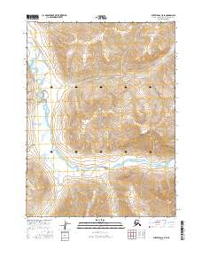 Survey Pass C-5 SE topographic map thumbnail