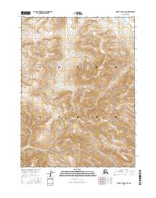 Survey Pass D-1 SW topographic map thumbnail