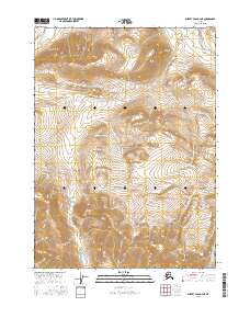 Survey Pass D-4 NE topographic map thumbnail