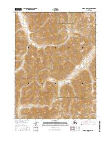 Survey Pass D-5 SW topographic map thumbnail