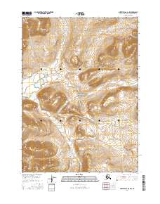 Survey Pass D-6 NW topographic map thumbnail