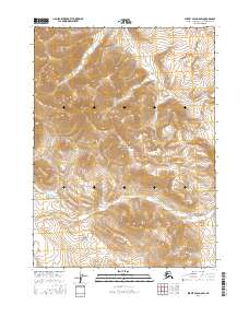 Survey Pass D-6 SW topographic map thumbnail