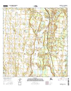 Talkeetna A-1 SE 2016 topographic map thumbnail