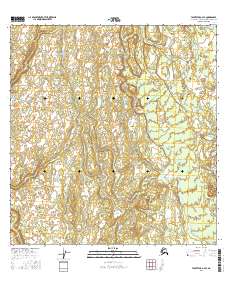 Talkeetna A-2 SE 2016 topographic map thumbnail