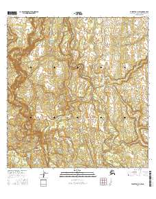 Talkeetna A-2 SW 2016 topographic map thumbnail