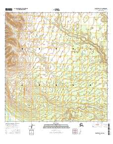 Talkeetna A-3 SE 2016 topographic map thumbnail