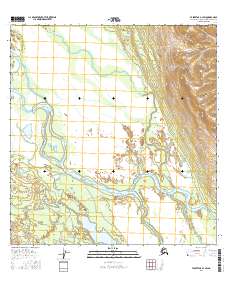 Talkeetna A-3 SW 2016 topographic map thumbnail