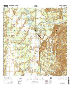 Talkeetna B-1 SE 2016 topographic map thumbnail