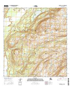 Talkeetna C-1 NE 2016 topographic map thumbnail