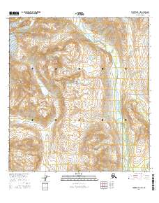 Talkeetna D-1 SW 2016 topographic map thumbnail