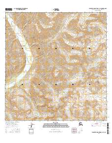 Talkeetna Mountains A-3 SE 2016 topographic map thumbnail