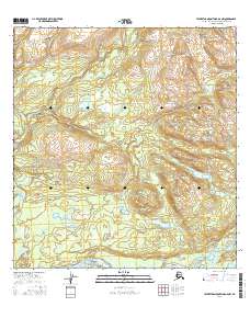 Talkeetna Mountains B-6 NW 2016 topographic map thumbnail