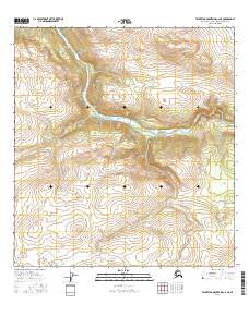 Talkeetna Mountains C-2 NE 2016 topographic map thumbnail