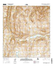 Talkeetna Mountains C-2 NW 2016 topographic map thumbnail