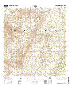 Talkeetna Mountains C-2 SE 2016 topographic map thumbnail