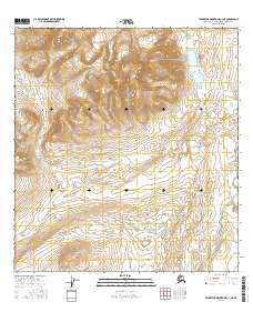 Talkeetna Mountains C-3 NE 2016 topographic map preview