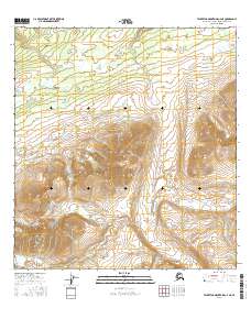 Talkeetna Mountains C-4 NE 2016 topographic map thumbnail
