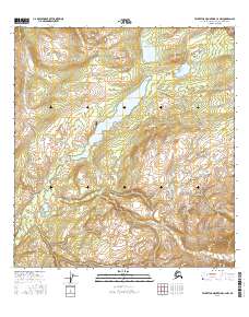 Talkeetna Mountains C-4 NW 2016 topographic map preview