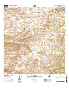 Talkeetna Mountains C-5 SW 2016 topographic map thumbnail