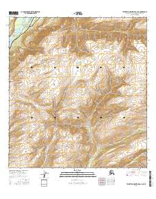 Talkeetna Mountains C-6 NE 2016 topographic map thumbnail