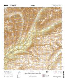 Talkeetna Mountains D-5 NE 2016 topographic map thumbnail