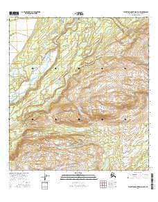 Talkeetna Mountains D-6 SW 2016 topographic map thumbnail