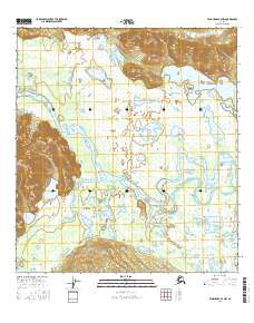 Tanacross A-3 NW 2016 topographic map thumbnail