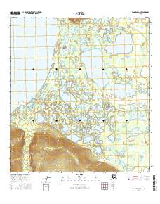 Tanacross A-4 SE 2016 topographic map thumbnail