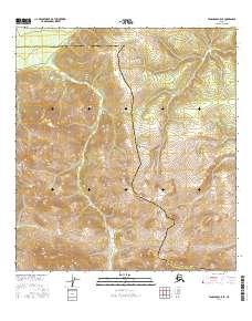 Tanacross A-5 SE 2016 topographic map thumbnail