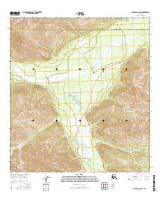 Tanacross A-5 SW 2016 topographic map thumbnail