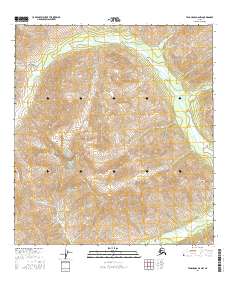 Tanacross A-6 NW 2016 topographic map thumbnail