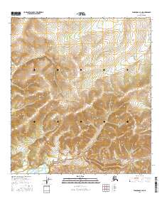 Tanacross B-4 NE 2016 topographic map thumbnail