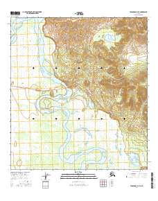 Tanacross B-4 SE 2016 topographic map thumbnail