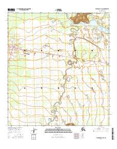 Tanacross B-4 SW 2016 topographic map thumbnail
