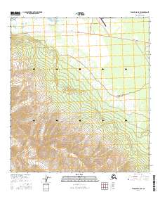 Tanacross B-5 SW 2016 topographic map thumbnail