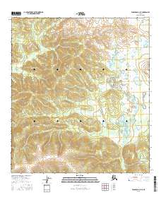 Tanacross C-6 SE 2016 topographic map thumbnail