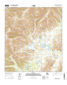 Tanacross D-6 SW 2016 topographic map thumbnail